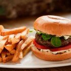 Kenmore_Inn_Burger 8 oz. Wagyu Beef Burger with Truffle Frites